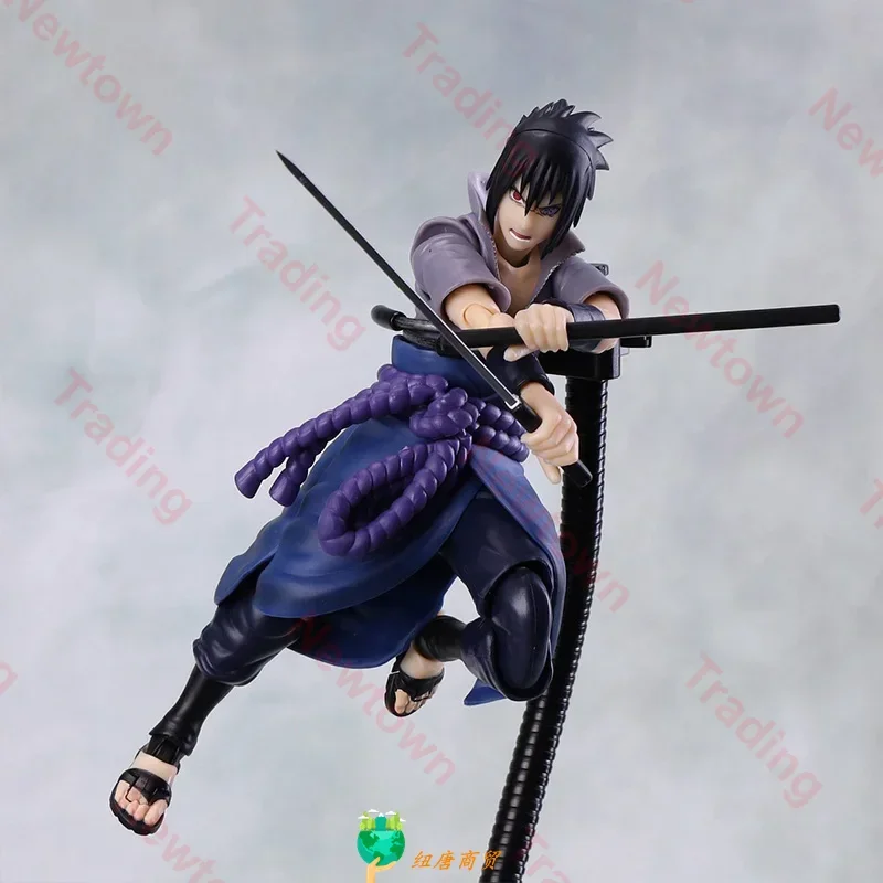 Фигурки героев аниме Наруто фигурка Учиха Саске набор готовых моделей