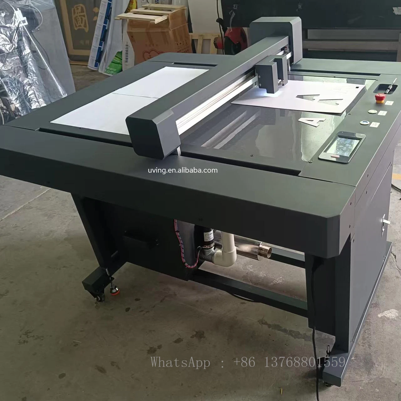 Цифровая планшетная машина для резки Uving 5070E Планшетный режущий плоттер Машина