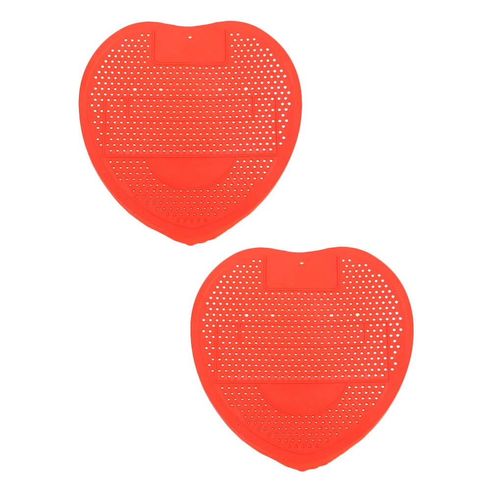 

2pcs Urinal Screens Deodorizer Anti-Splash and Odor Pads for Bathrooms Restrooms