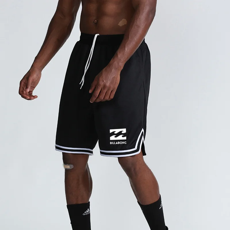 

Summer Mens Fashion Print Stripe Training Running Quick-Dry Basketball Shorts Outdoor Gym Loose Casual Short Pants Men Clothing