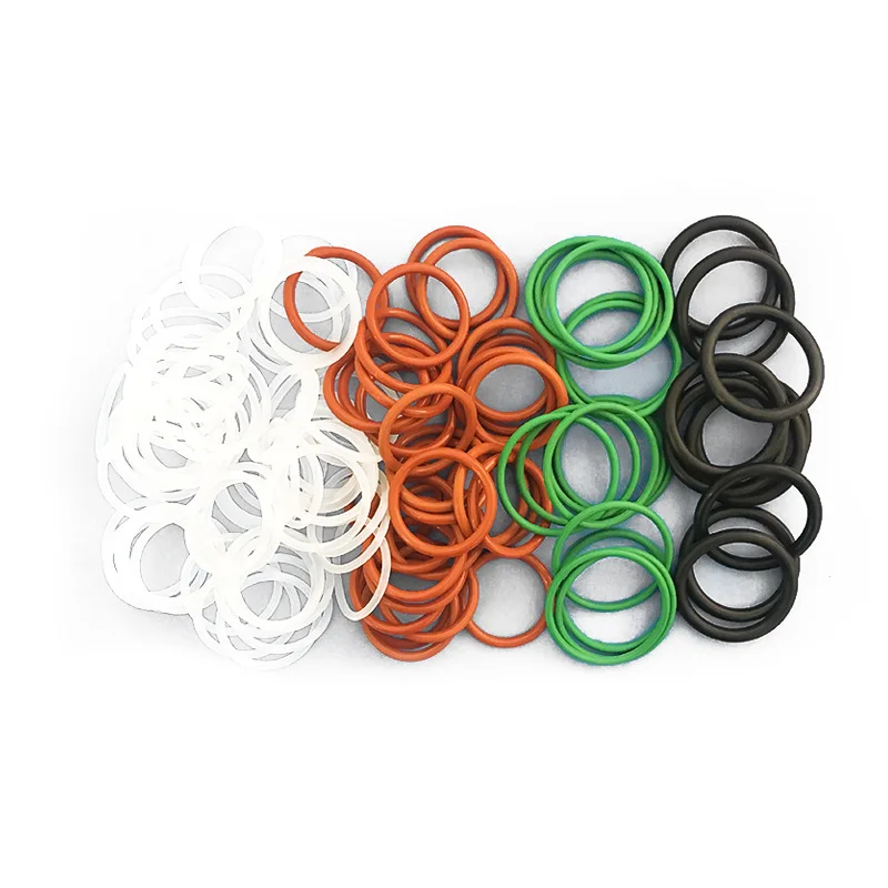 

125pcs Nitrile Rubber O-ring Silicone Sealing Ring Fluorine Rubber Waterproof Ring High Temperature and Oil Resistant Resistance