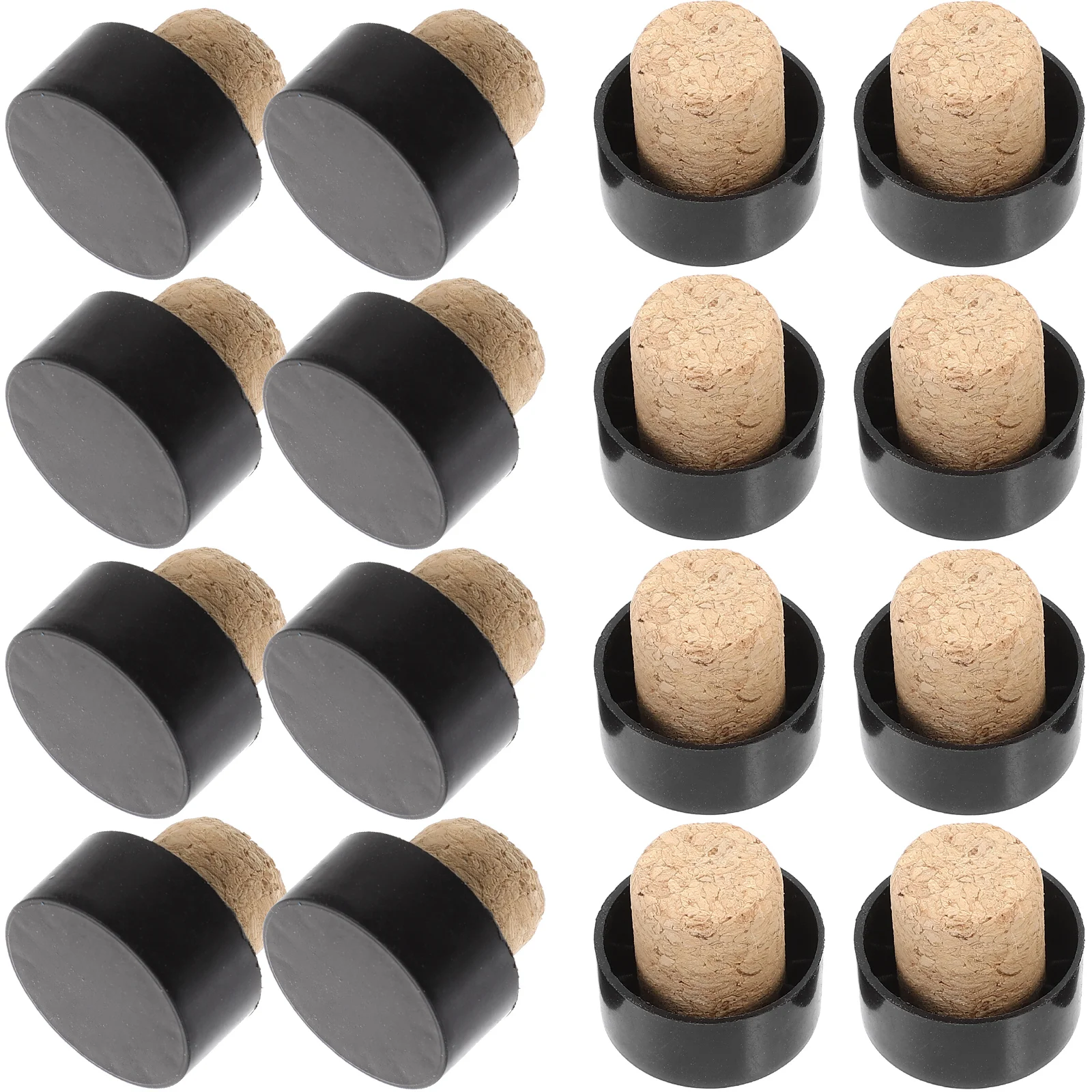 25 шт. пробковые красные пробки объемные для бутылок изготовления