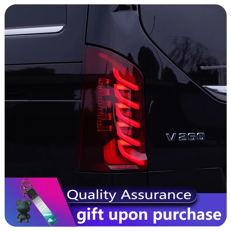 

For Mercedes Benz Vito V260 LED Rear Taillamp Assembly 2016-2022 Models Modified With Dynamic DRL Running Water Turn Signal