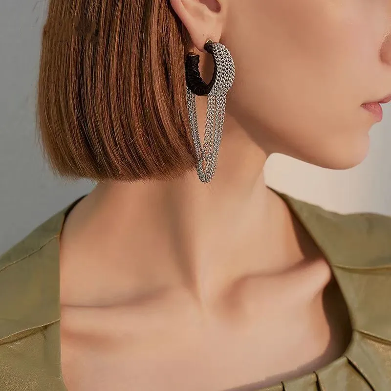 Винтажные женские серьги 2024 новые модные серьги-гвоздики винтажный дизайн