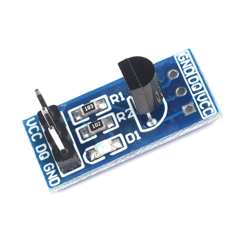 

3.3V - 5V dc DS18B20 Temperature Sensor Module board Temperature measurement module 18B20 Application Development board