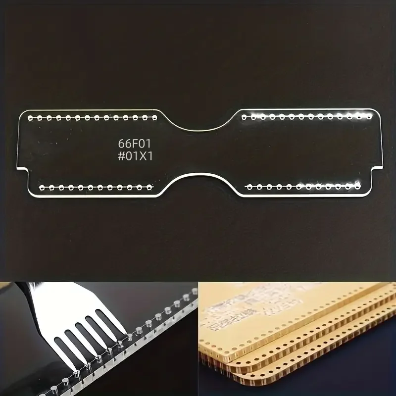 1 шт. кожаный шаблон для хранения акриловой сумки