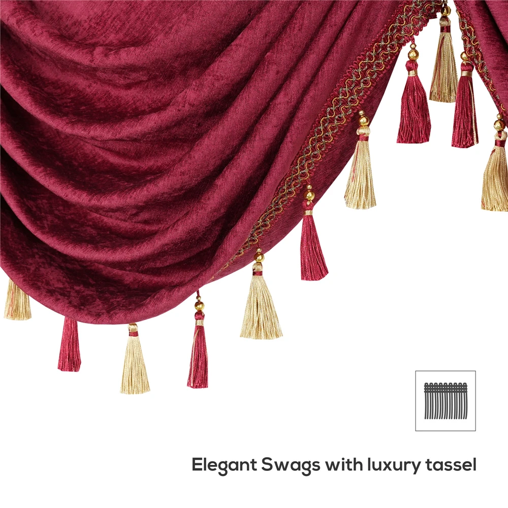 Непрозрачные полосатые жалюзи в Bordo Verahome 100% полиэстер настраиваемые для окон