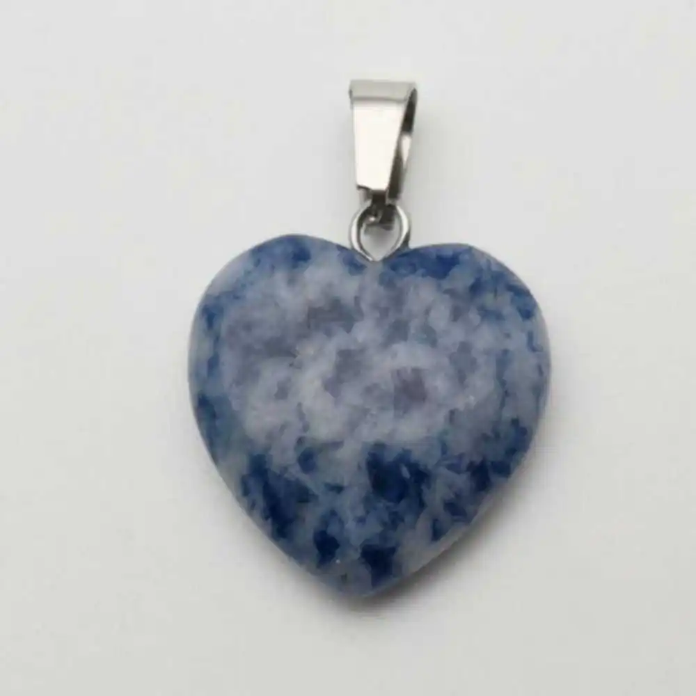 

Оптовая продажа, 5 шт., подвеска-чокер на удачу в форме сердца из натурального кальдалита, оптовая продажа, тибетские Подвески из кварцевой с...