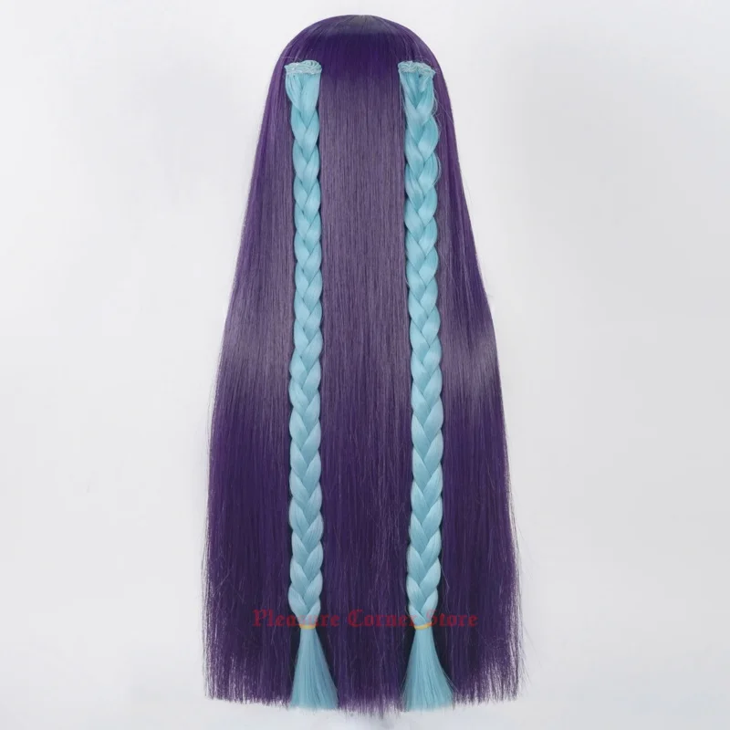 Парик для косплея Genshin impact Yunjin 80 см длинный термостойкий парик с имитацией кожи