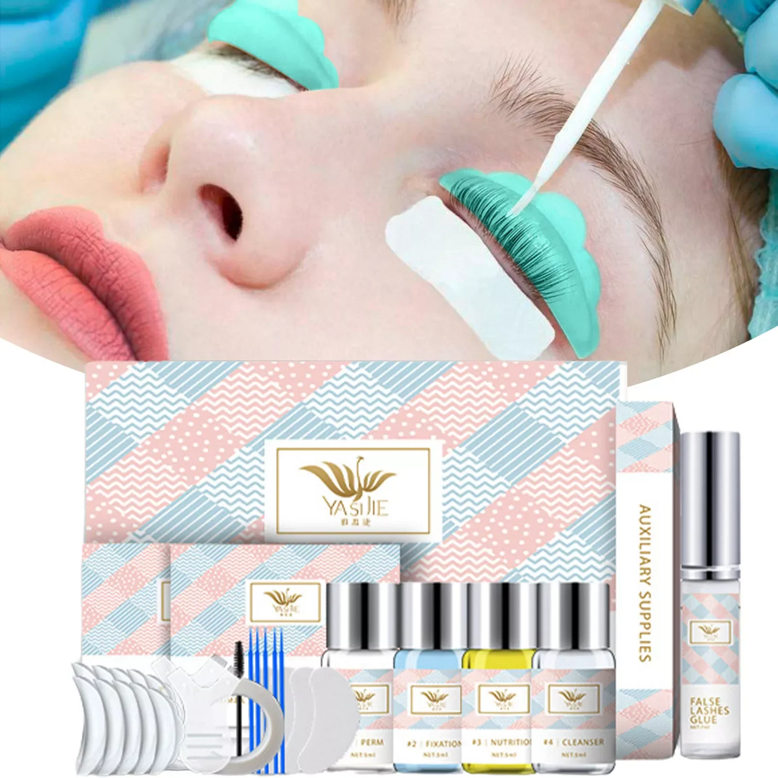 

NEW2023 Lash Lift Set Eyelash Perm Kit Lash Curling Eyelash Extensions Eyelash Makeup Tool Drop Shipping