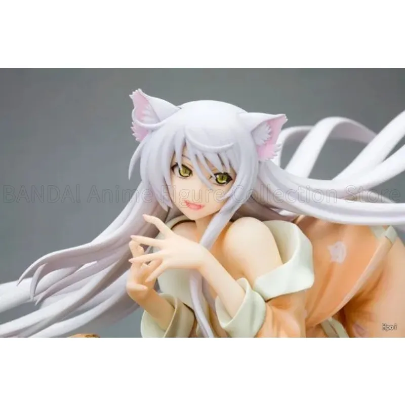 Фото В наличии оригинальные анимационные фигурки Kotobukiya Bakemonogatari Monstory Hanekawa Tsubasa 1/8, игрушки, коллекционные предметы, подарки на день рождения №3