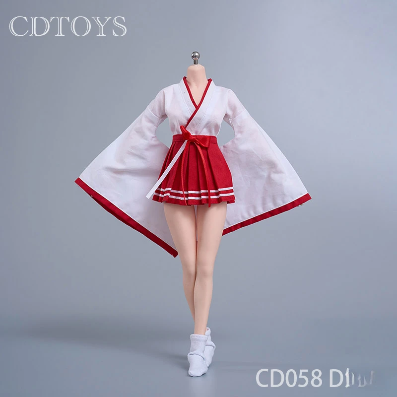 Фото Комплект одежды Cdtoys Cd058: кимоно для женской фигурки солдата в масштабе 1/6, для 12-дюймовых экшн-фигурок Tbleague Phicen Body №4