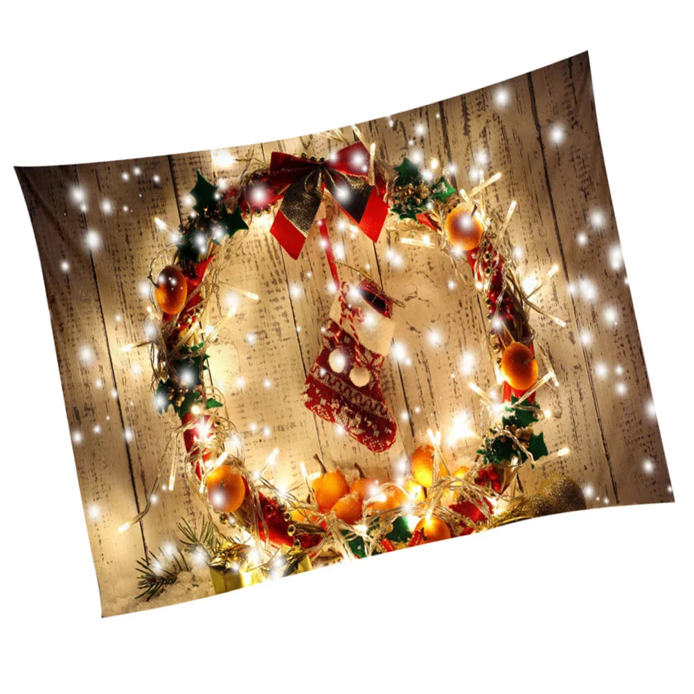 

Wall Christmas Decor Hanging Tapestry Partypolyester Festival Decorations