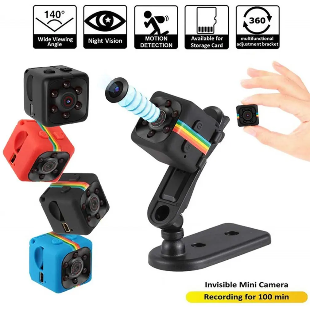 

Sq11 Mini Camera Sport Sensor Night Camcorder Motion Micro Camera Video Ultra Small Camera HD 1080P cam SQ 11