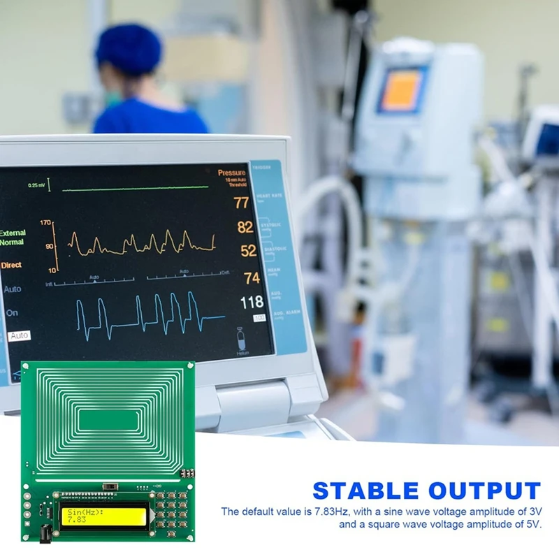 Регулируемый синусоидальный резонансный генератор 0 01 Гц-30000 Гц