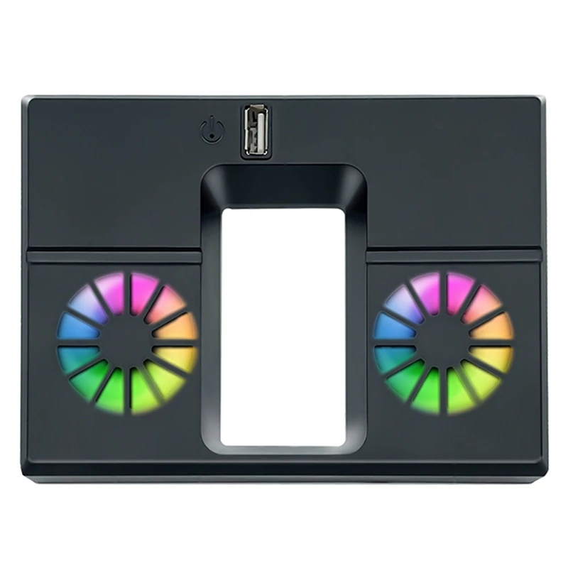 

Vertical Cooling Fan For Series X USB Powered Cooling Bracket Cooling System Accessories, With Colorful Lights