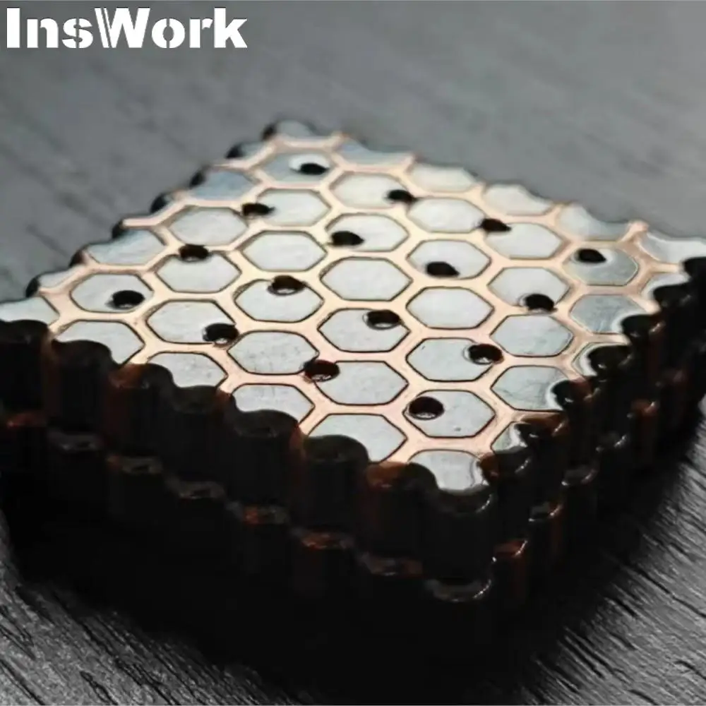 Клоун оранжевый титановый дамасский Push слайдер Рабочий стол гироскоп EDC