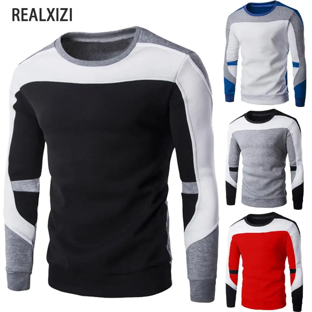 

Men's Clothing Fashion Pullovers O-Neck Casual Fleece Sportswear Hoodies Autumn Spring Streetwear Hooded Coat Sweatshirts Tops