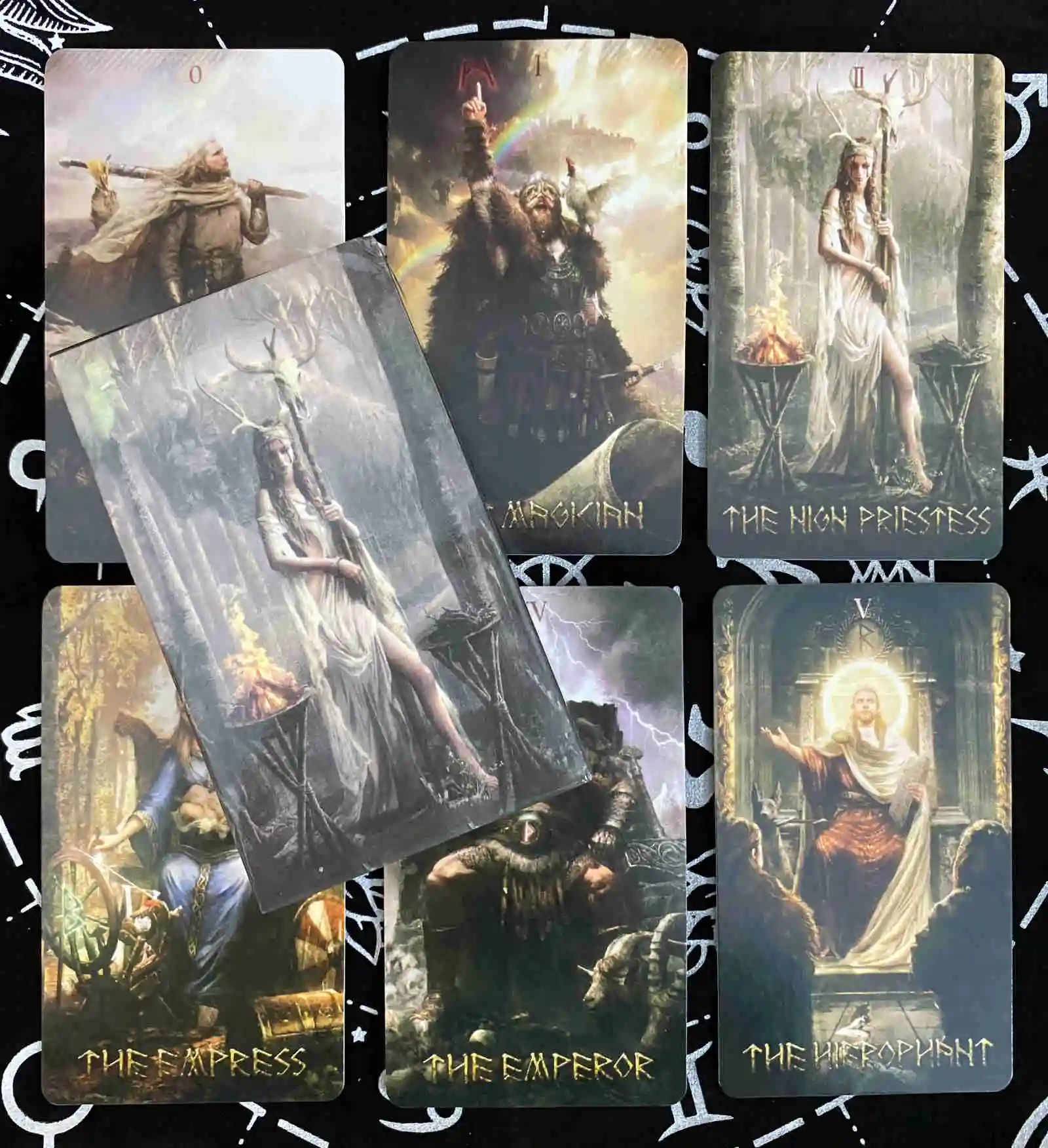 

Tarot Deck Oracles Cards Interactive Desktop Tarots Deck New Lenormand Oracle Tarot Cards Astrology Gold Divination Tool