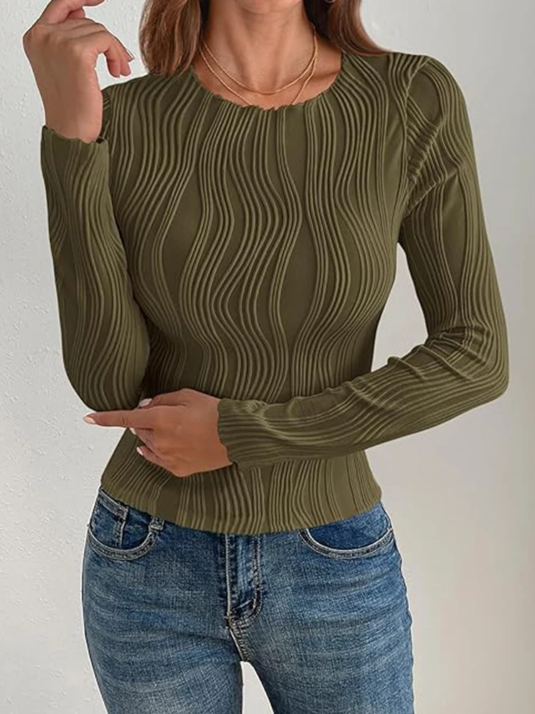 Женская модная повседневная рубашка с длинными рукавами и рюшами женская белая