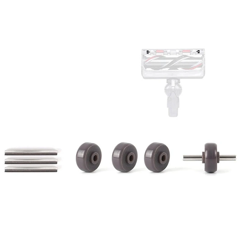 8X ролики и оси колеса с прямым приводом головка для пылесоса Dyson V6 V7 V8 V10 V11 V15 DC58