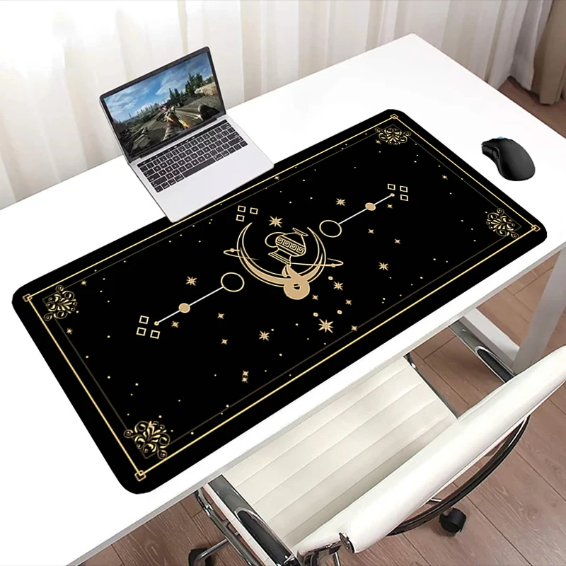 

Computer Accessories Moon Star Card Mause Pad Mouse Pads Gaming Laptop Pc Gamer Non-slip Mat Deskmat Mausepad Mousepad Mats Xxl