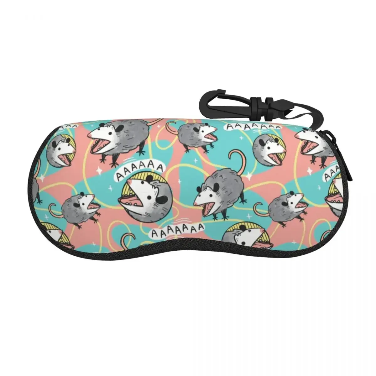 Opossum оформление интерьера портативный Чехол для очков с изображением животных