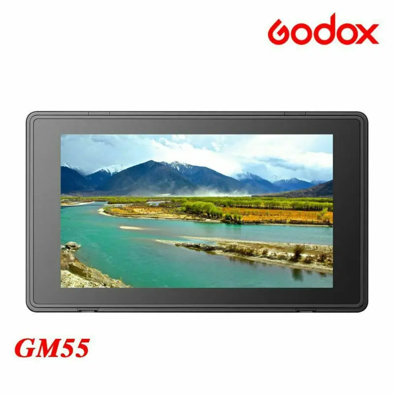 Монитор Godox GM55 4K 5 дюйма DSLR 3D LUT сенсорный экран IPS FHD 1920x1080 видео HDMI полевой монитор