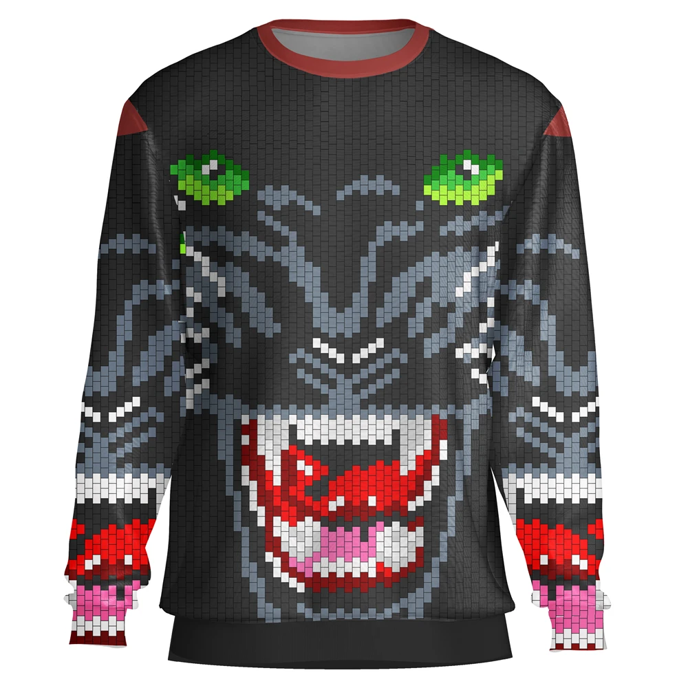 Mens Hip Hop Tiger Streetwear Pullover Harajuku Vintage Japanese Style Anime Boys Girl Knitted Pullover 3D Sweaters Male Tops