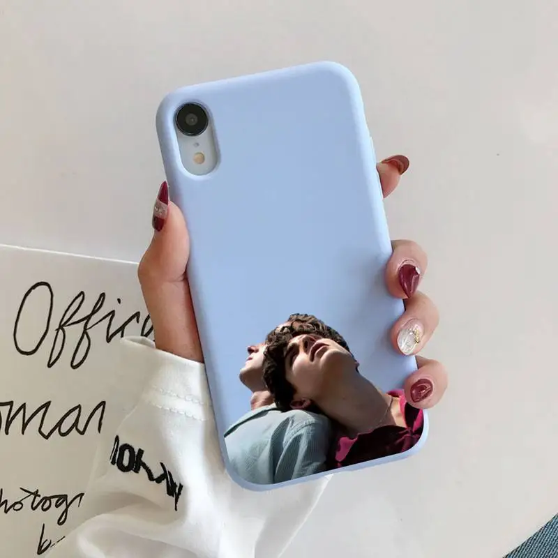 

Call Me by Your Name Phone Case Soft Solid Color for iPhone 11 12 13 mini pro XS MAX 8 7 6 6S Plus X XR