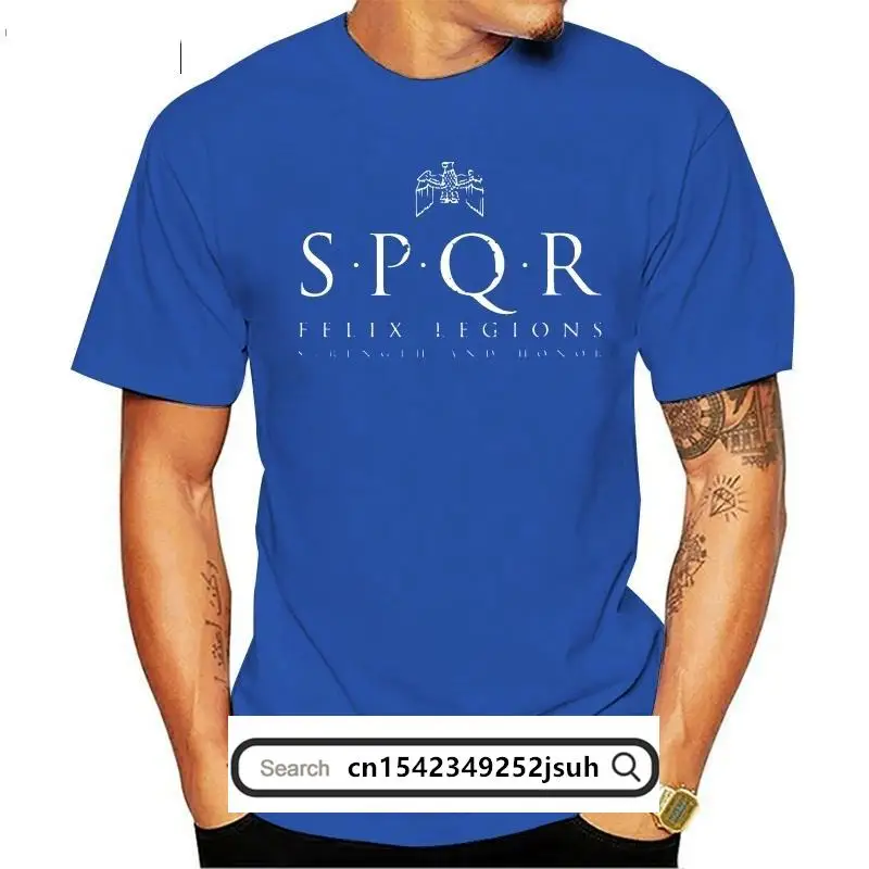 

Tactical T Shirt Black SPQR Roman Empire Army T-Shirt Men Letter Print T Shirts Plus Size Streetwear Tee Shirt Cotton T-Shirts