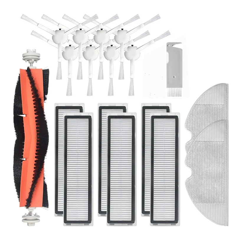 

Для Dreame Bot L10 Pro Запчасти для роботизированного пылесоса наборы Съемная основная щетка фильтры Швабра тряпка