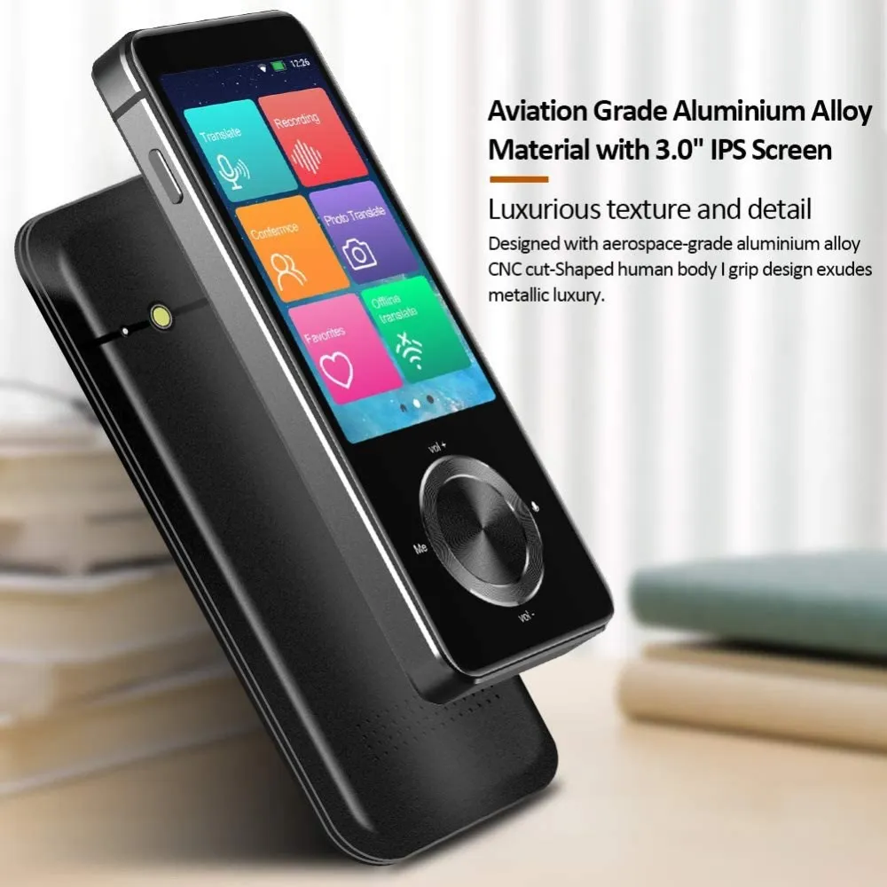 M9 Smart Instant Voice Photo Scanning Translator 3 Inch HD Touch Screen Wifi Support Offline Portable 107 Languages Translation images - 6