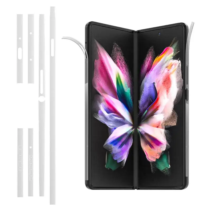 

Phone Side Sticker Frame Film Frosted HD Side Film Dustproof Mobile Phone Sides Sticker Frame Film Anti-fingerprint Protective