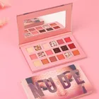 18 цветов матовые мерцающие тени для век Палитра натуральные мерцающие блестящие тени для век Палитра пудра водостойкий пигмент косметика