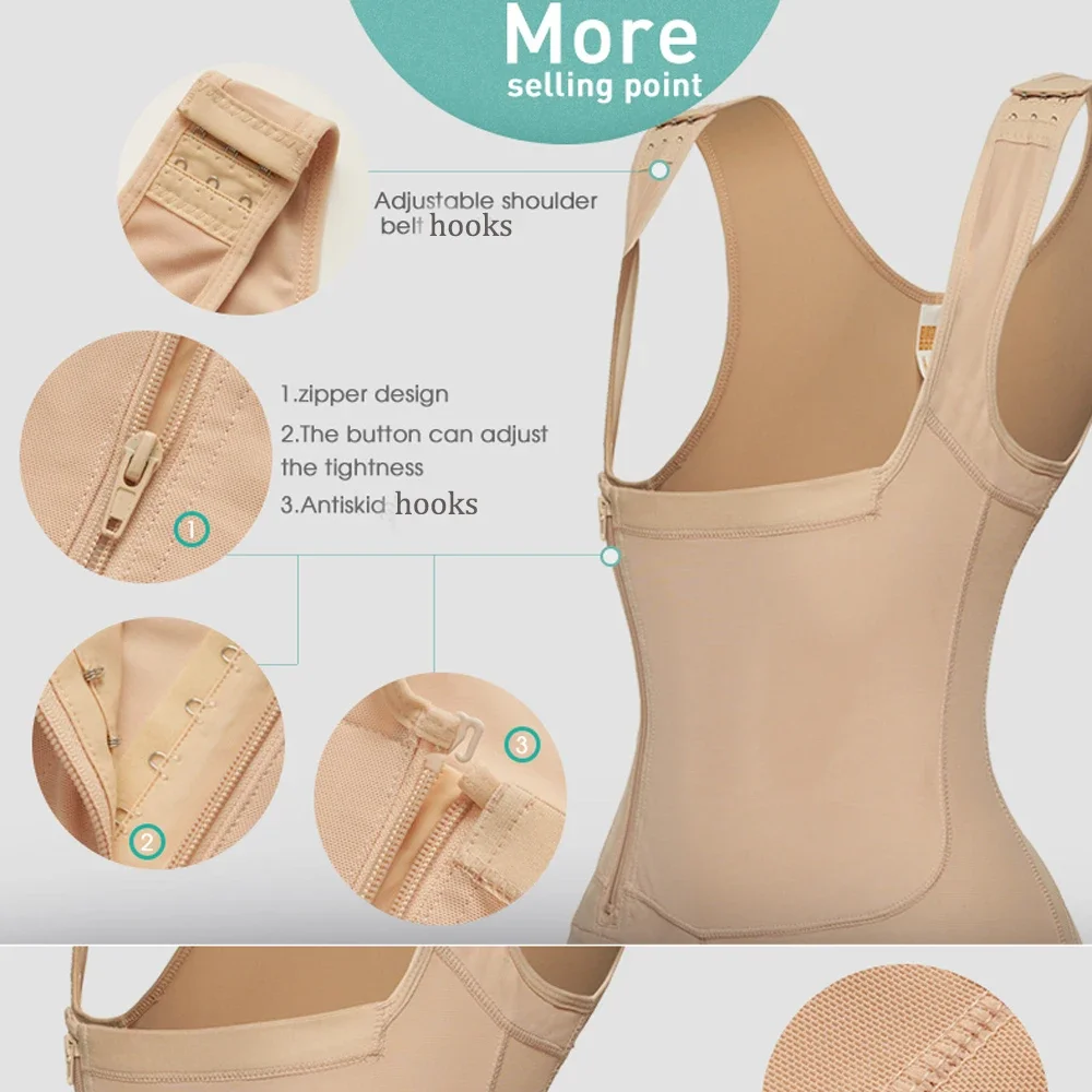Корректирующее белье для живота и ягодиц полноразмерное корректирующее боди