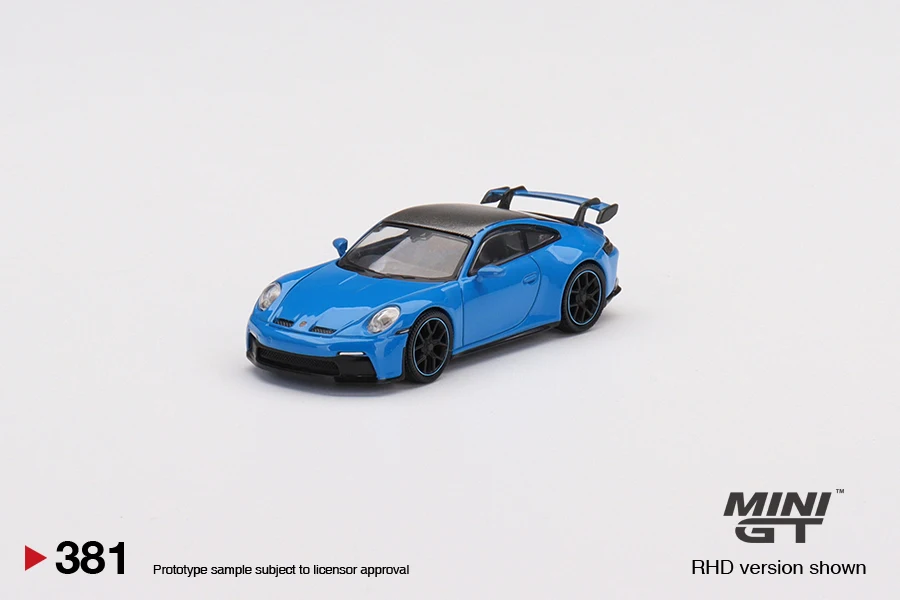 

MINI GT 1:64 911 (992) GT3 Shark Blue RHD/ LHD Diecast Model Car