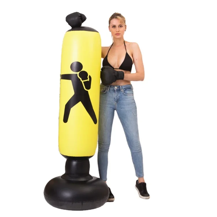 Надувная отдельно стоящая боксерская груша для детей и взрослых