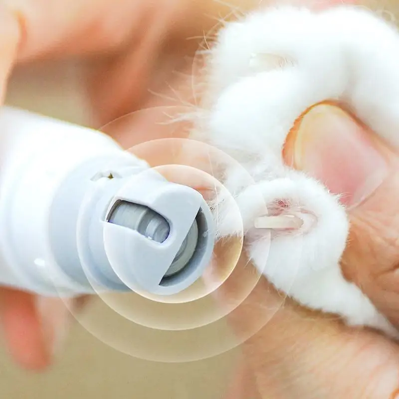 Перезаряжаемая шлифовальная машинка для ногтей собак электрический триммер