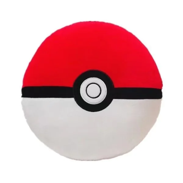 

Pokemon Anime Cartoon Game Poké Ball Pillow Creative Baby Ball Car Cushion Master Ball House Decoration Plush Toy Doll