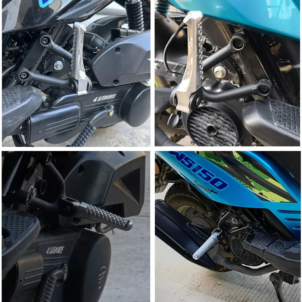 Подножки для мотоцикла подножки заднего пассажира Italika WS150 Sport Honda Yamaha Cross-Country