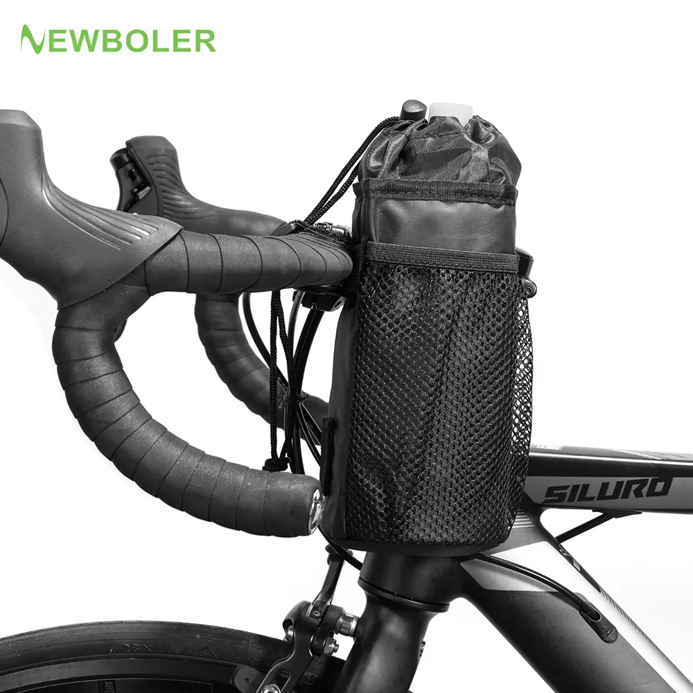 Сумка велосипедная NEWBOLER, мешок для переноски бутылок с водой, изолированная, для горных велосипедов, на руль, аксессуары для велоспорта