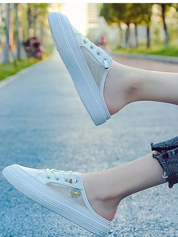 Maravilloso imagen de nuevo zapatillas sin talon mujer – Compra zapatillas sin talon mujer con envío  gratis en AliExpress version