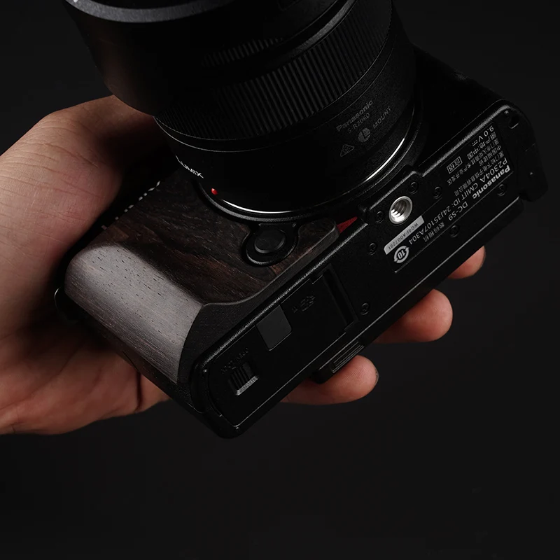 Фото Ручка из цельного дерева Panasonic S9. Черное дерево. Палисандр. Улучшает сопротивление ручки, сверхлегкий и портативный дизайн. №4