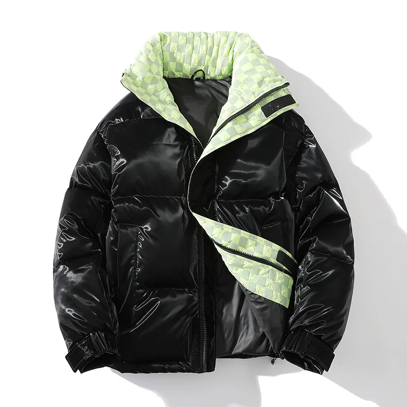Down Jacket Men's Winter New Style Versatile Trend Handsome Light Thin Loose Heavyweight Warm Couple Coat