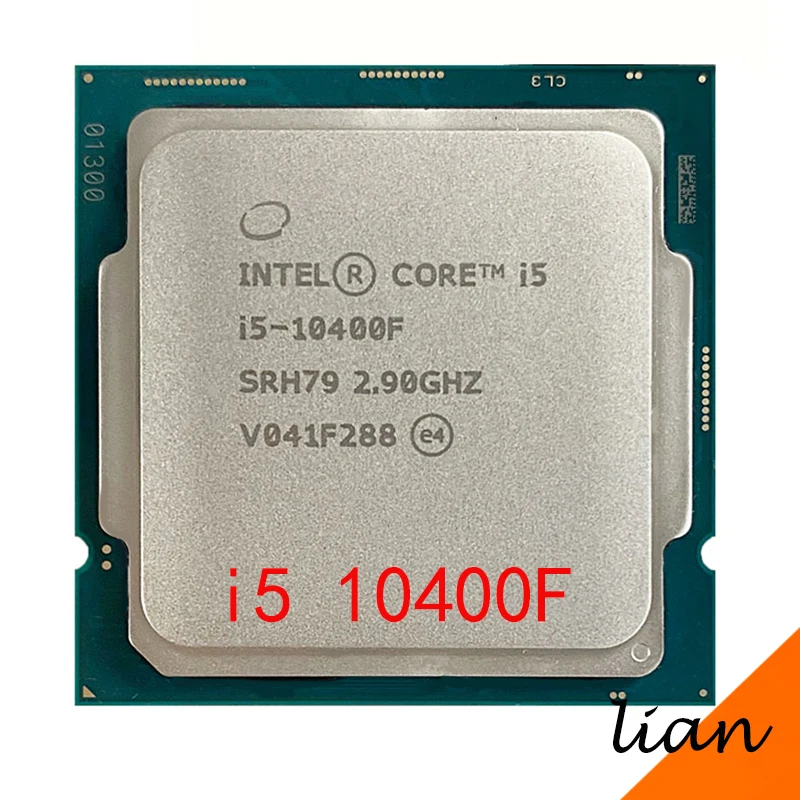 Процессор Intel Core i5-10400F i5 10400F 2 9 ГГц шестиядерный двенадцатипоточный процессор 65 Вт