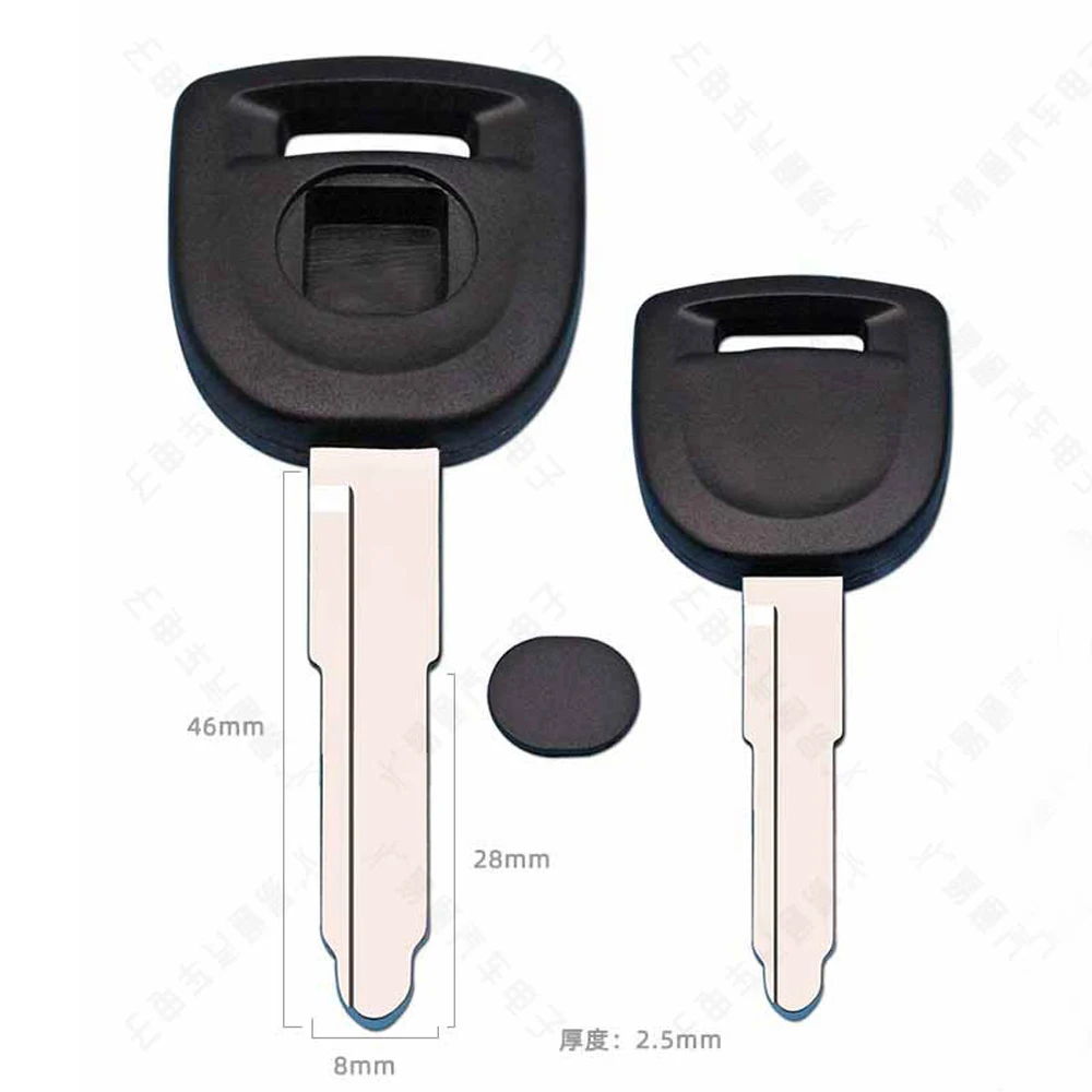 

2PCS/Lot Chip Key Case Transponer Key For Mazda 2 3 5 6 MX5 MX8 323 626 MPV RX7 RX8 CX9 Miata Speed Locksmith Tool