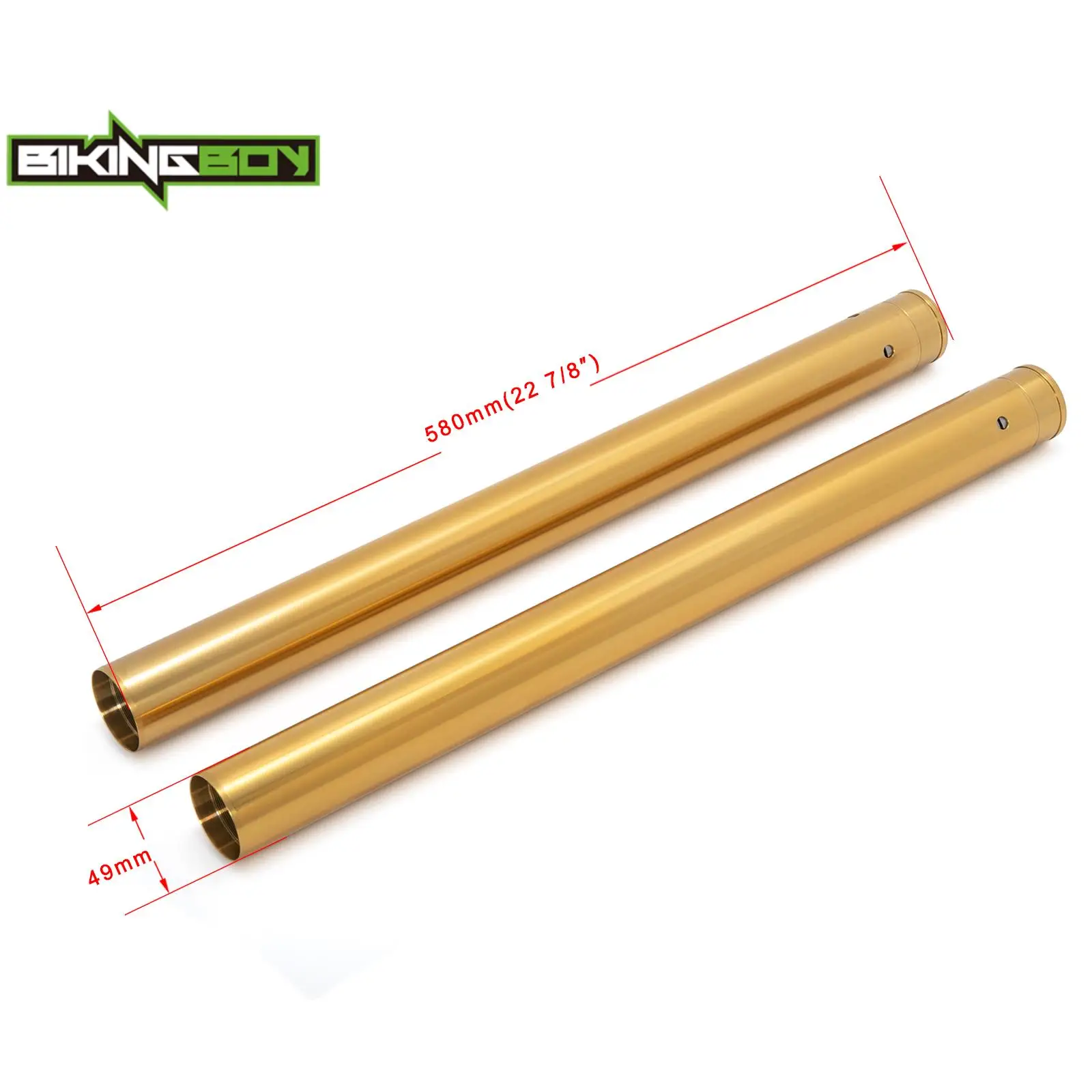 Фото Для мотоциклов Touring Electra Glide FLHT, Road Glide FLTRX, Road King FLHR, Street Glide FLHX 17-26, 18, 19, 20, 49 мм, 22 7/8 дюйма, 24 7/8 дюйма, вилочные трубы 22 7/8 дюйма, 24 7/8 дюйма №2