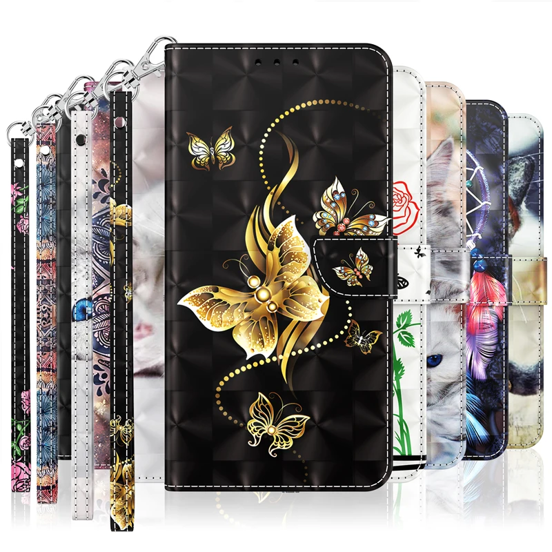 

Для OPPO A16 A16S 54 54S 55 74 94 95 96 4G/искусственная кожа для телефона