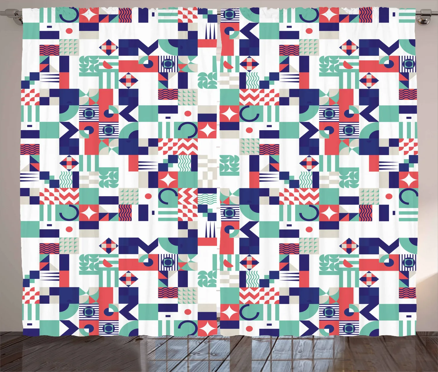 Шторы среднего века богатая Современная мозаика забавных атласных тканей